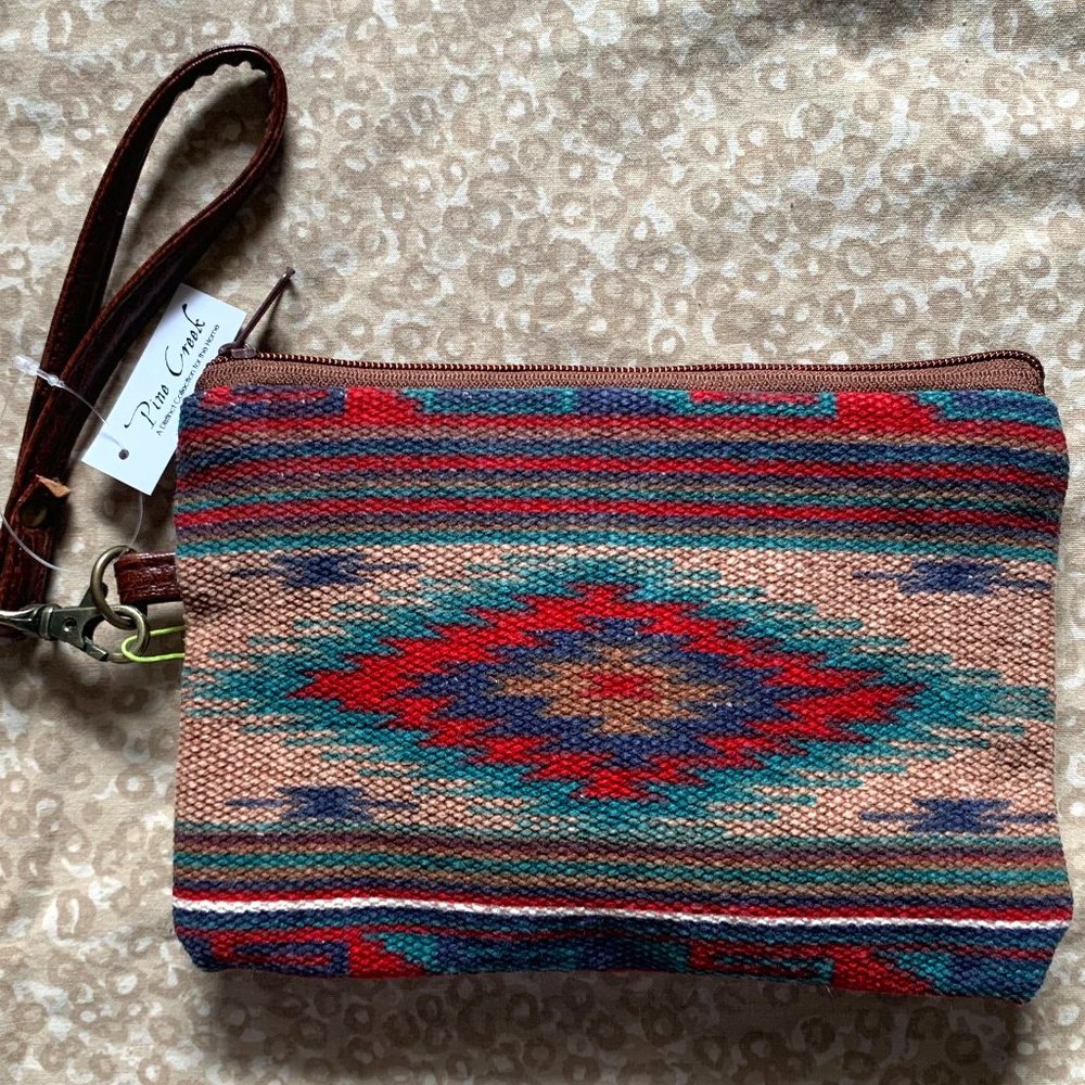 Pine Creek Tribal Wristlet: Red Hills  NWT